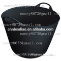 plastic black bucket